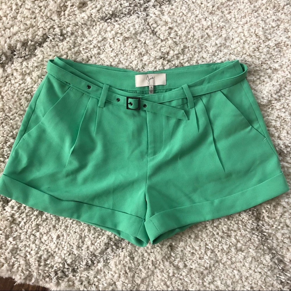 Joie Crepe Dress Shorts - Seafoam Green SIZE 4